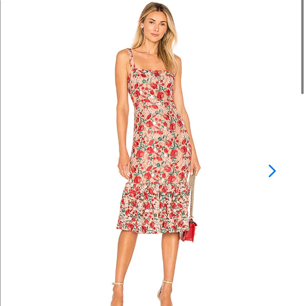 Lovers and Friends Under the Stars Midi Dress size medium